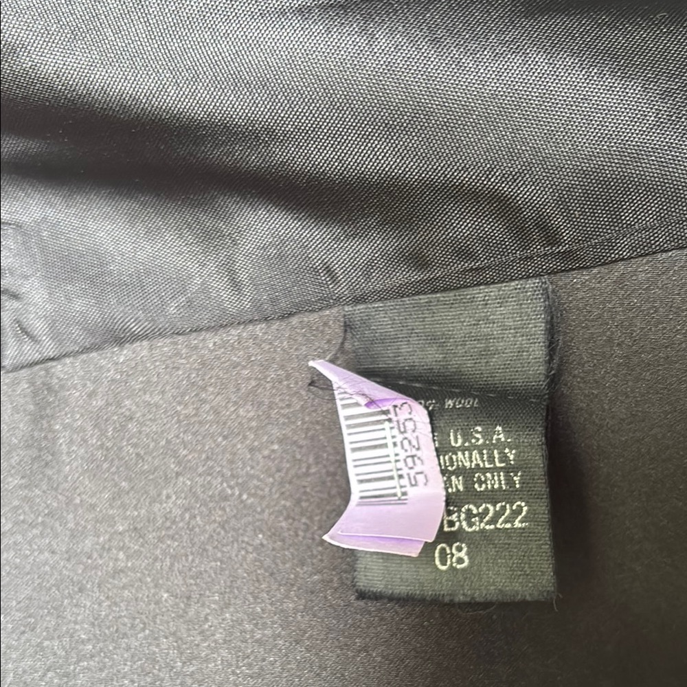 Vintage Bergdorf Goodman Tuxedo Elegant Black Women's Blazer - Picture 12 of 12